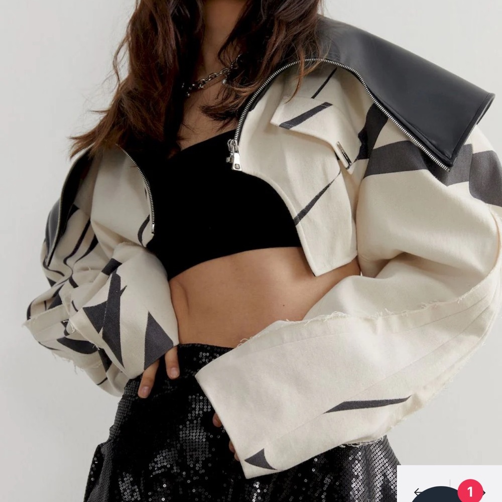 JNYLON STUDIOS Crop Jacket